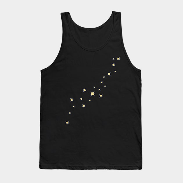 Pixie Dust - Sprinkled Stars - Magical Particles Tank Top by DeWinnes